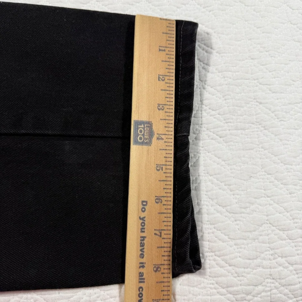 Vtg 90s Levis 550 Men Black Relaxed Fit Jeans 42x30 (Fit 40x30) USA Made Red Tab